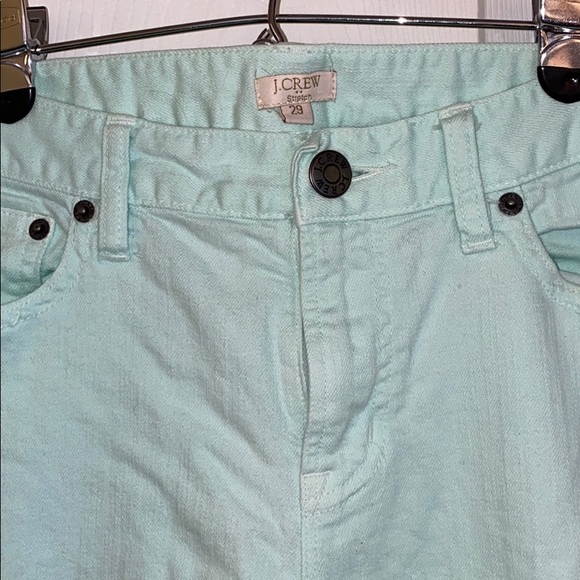 J. Crew Light Mint Jeans - Picture 5 of 5